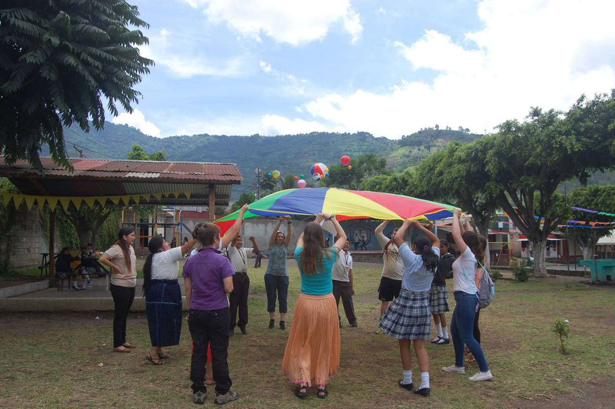 Education students in Guatemala