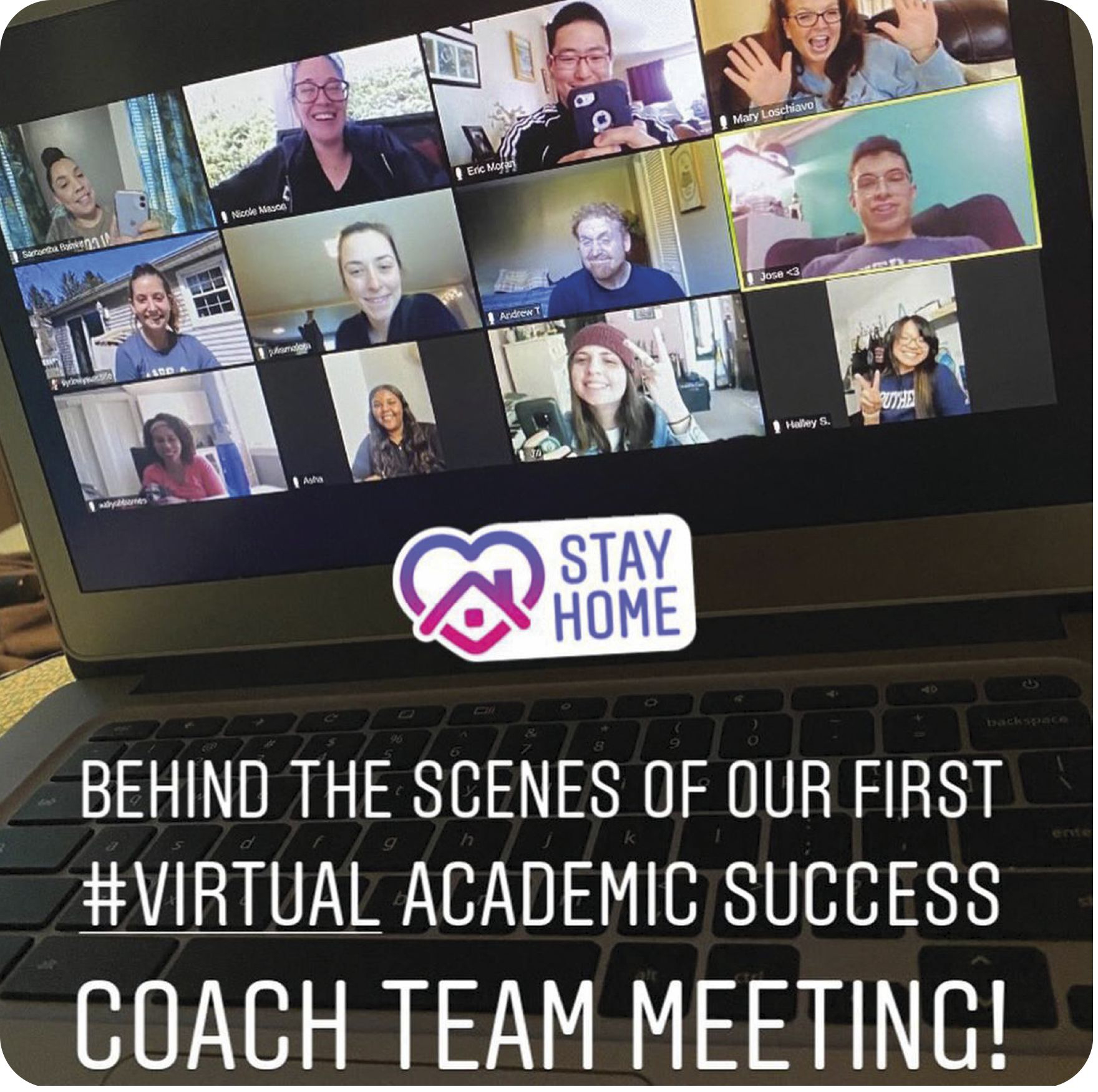 SCSU Academic Success Center has Coach Team Meeting online