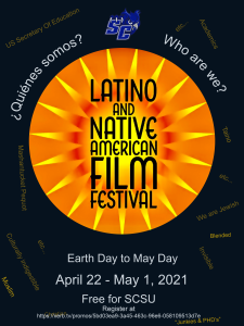 poster for the latin american and native american film festival