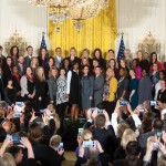 Alumni Counselor with First Lady Michelle Obama