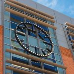 Hilton C. Buley Library clock