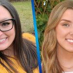 There are separate portraits of the two award-winning teachers, both taken outside.